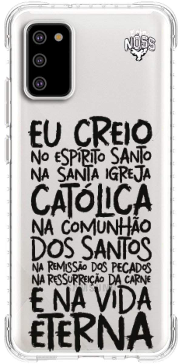Capinha para Celular Oração eu Creio