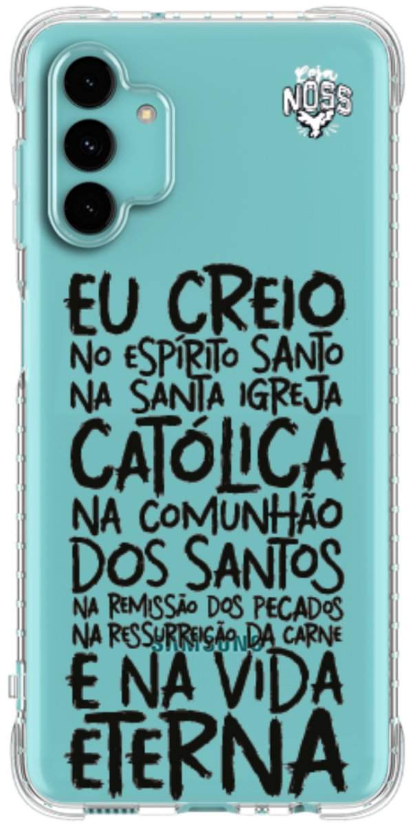 Capinha Para Celular Oração eu Creio