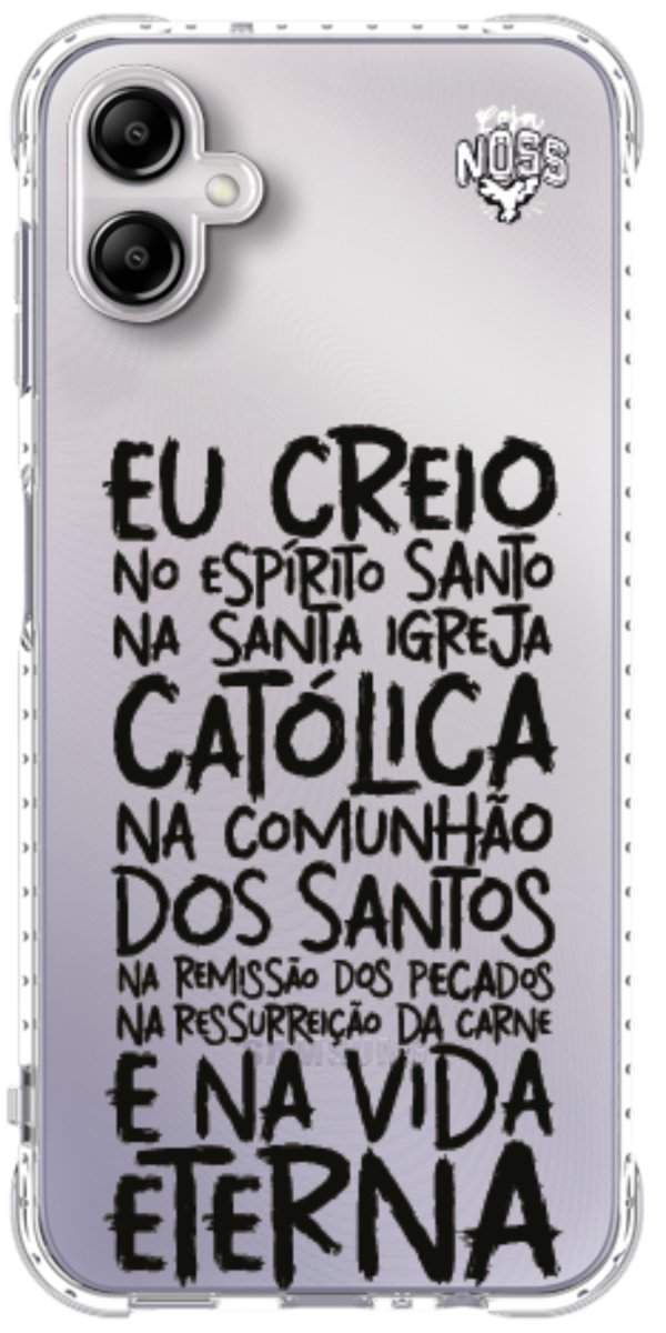 Capinha Para Celular Oração eu Creio