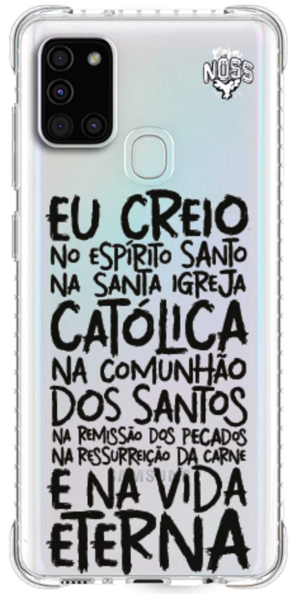 Capinha Para Celular Oração eu Creio