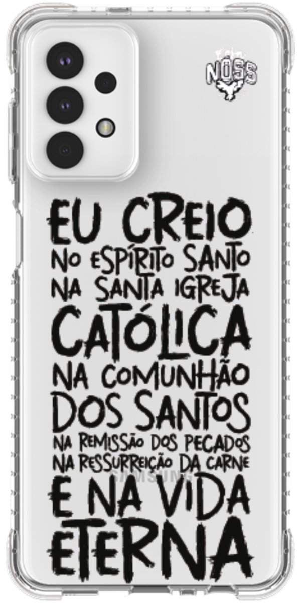 Capinha para Celular Oração eu Creio