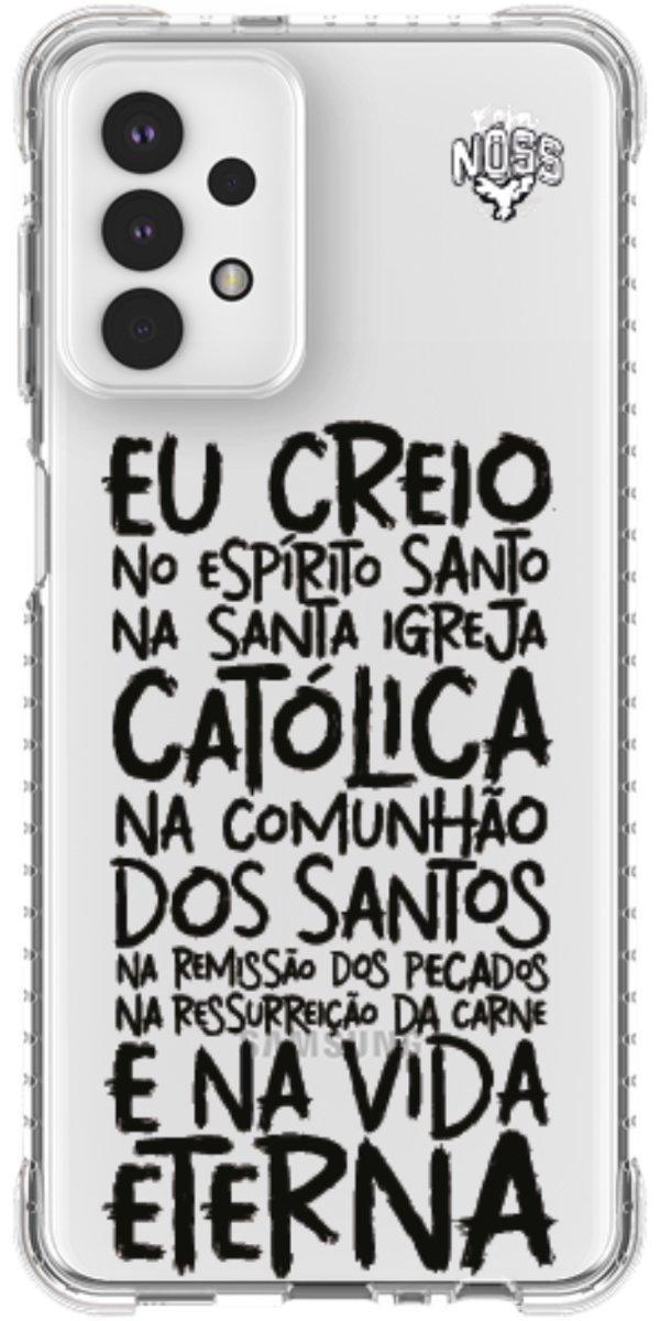 Capinha para Celular Oração eu Creio