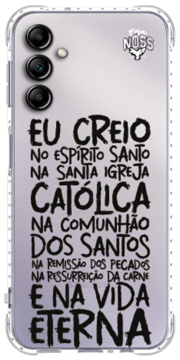 Capinha Para Celular Oração eu Creio