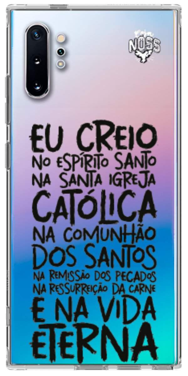 Capinha Para Celular Oração eu Creio