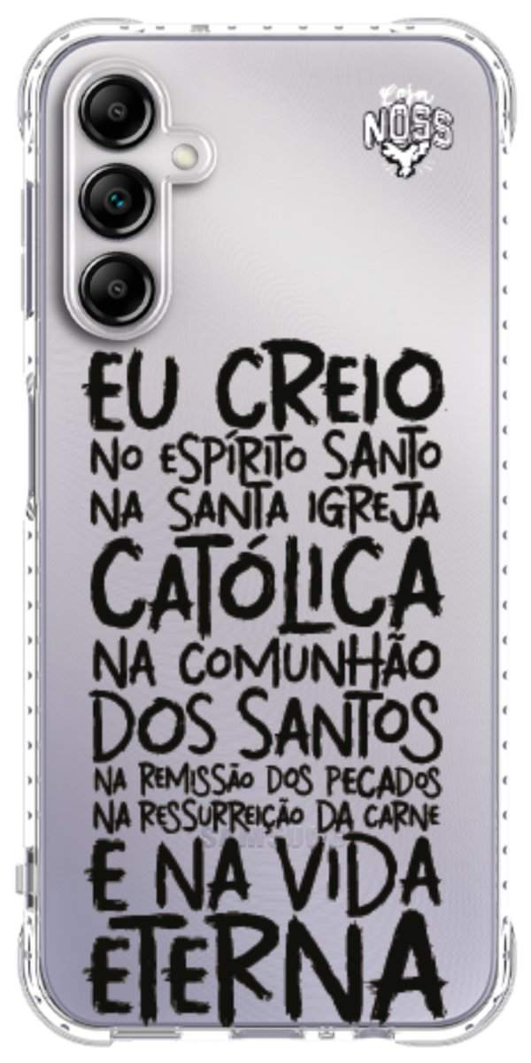 Capinha Para Celular Oração eu Creio