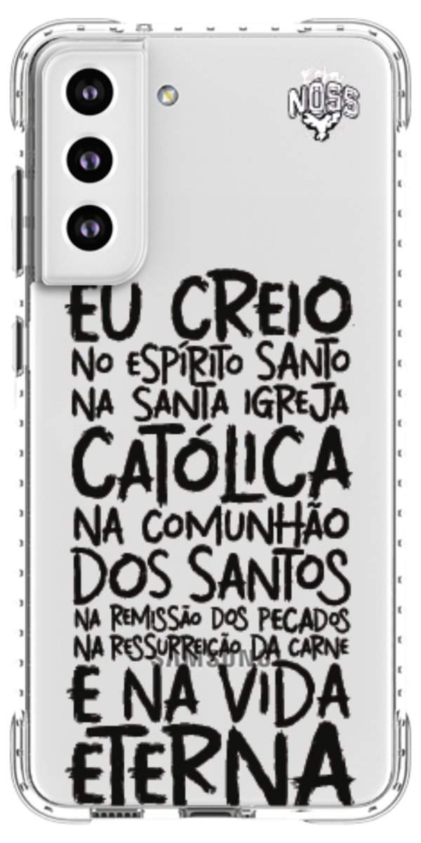 Capinha para Celular Oração eu Creio