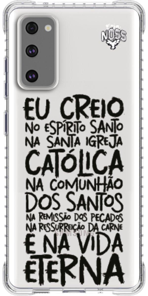Capinha para Celular Oração eu Creio