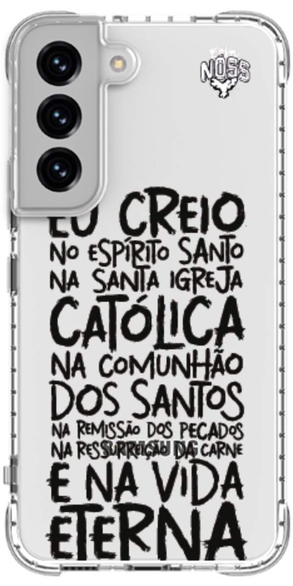 Capinha para Celular Oração eu Creio