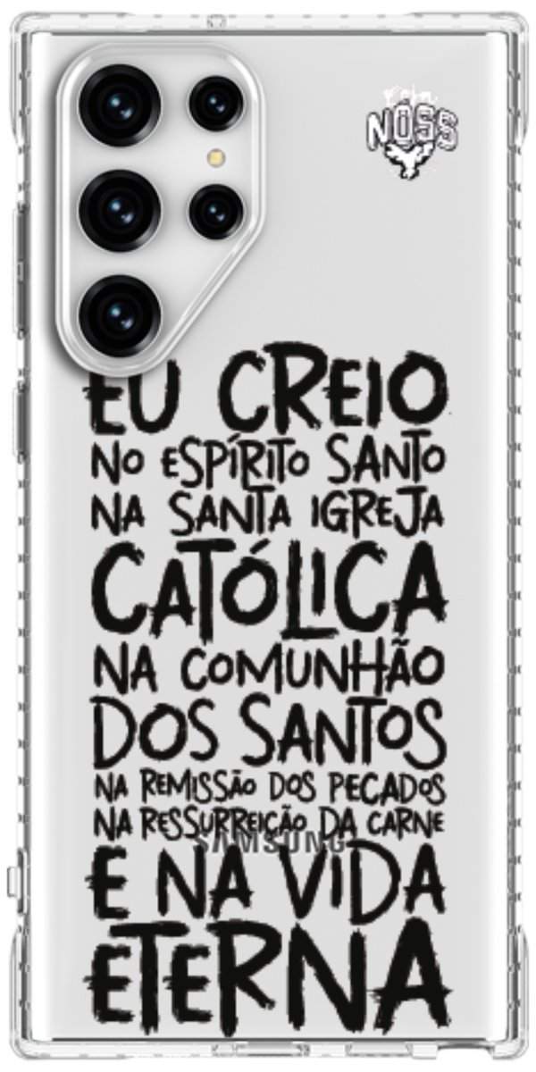 Capinha Para Celular Oração eu Creio