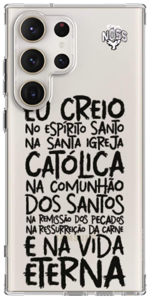 Capinha para Celular Oração eu Creio