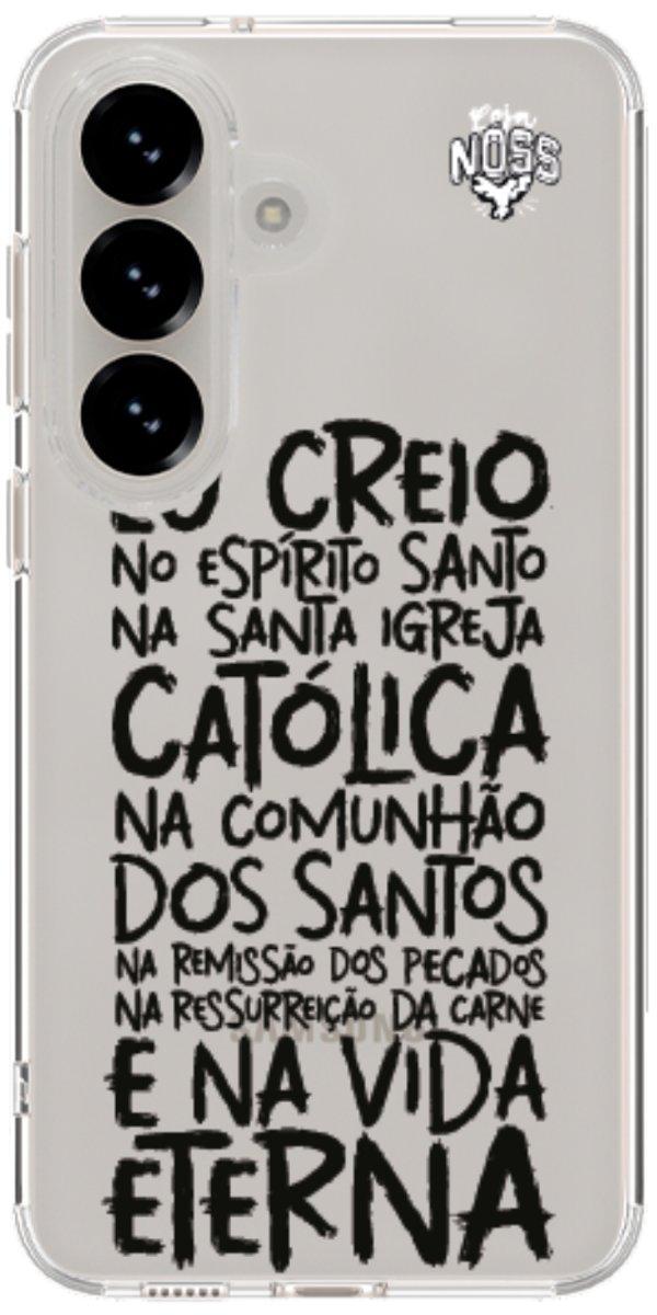 Capinha para Celular Oração eu Creio