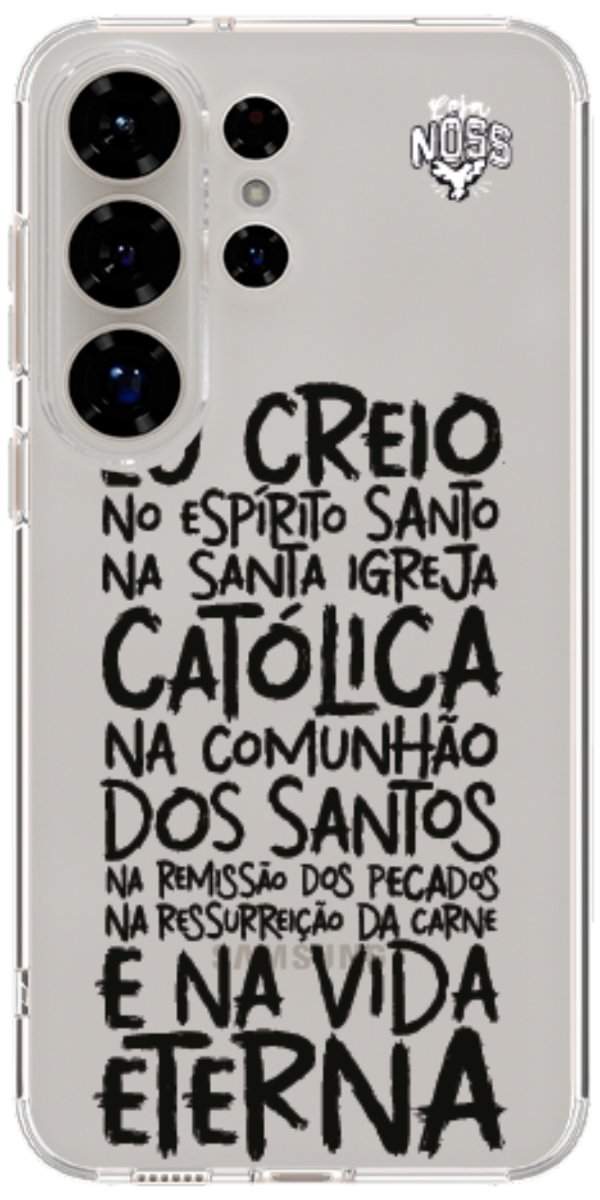 Capinha para Celular Oração eu Creio