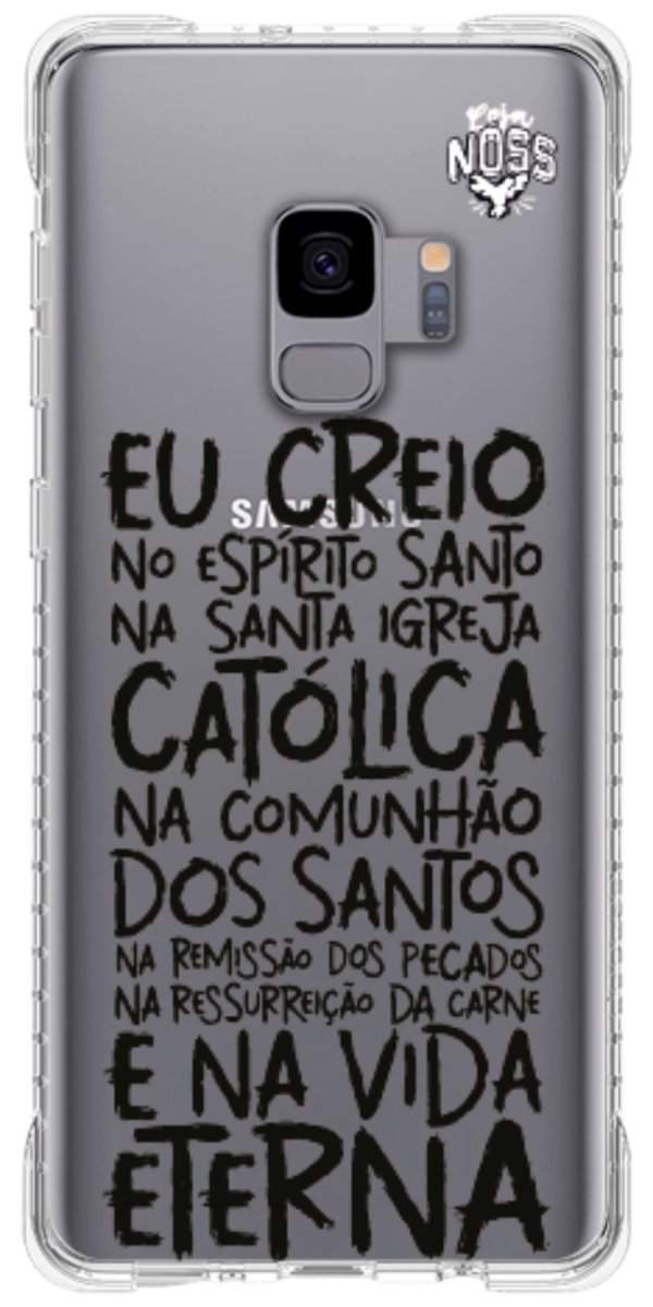 Capinha Para Celular Oração eu Creio