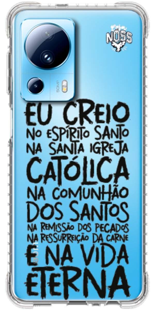 Capinha Para Celular Oração eu Creio