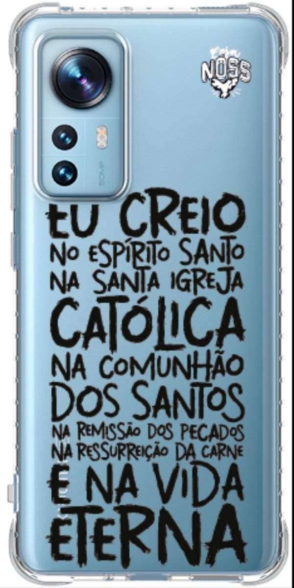 Capinha Para Celular Oração eu Creio