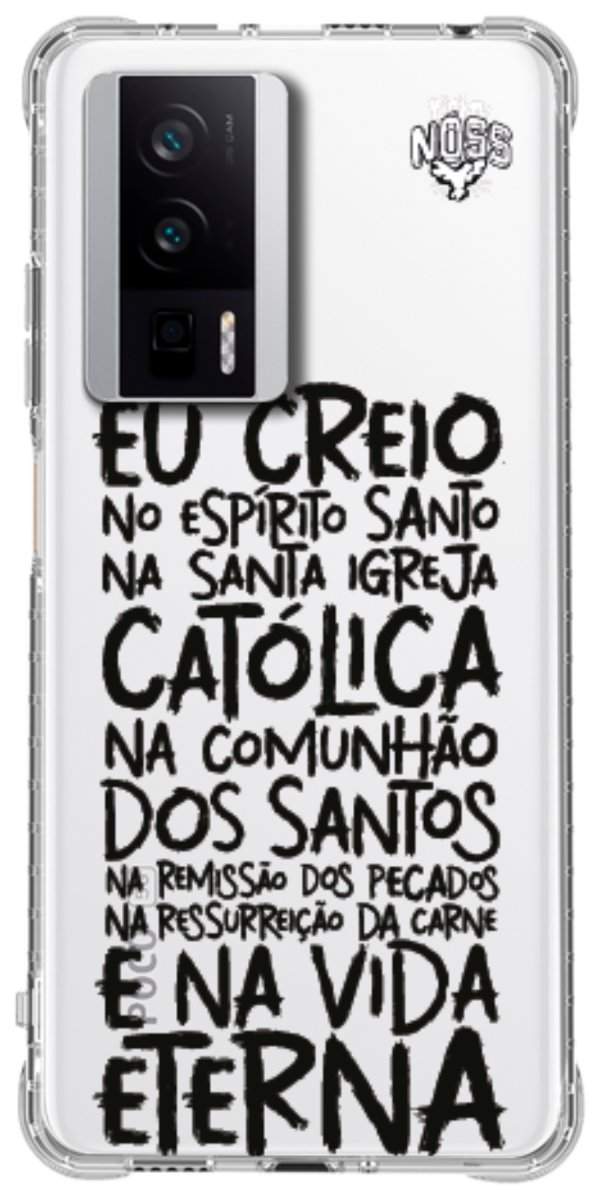 Capinha para Celular Oração eu Creio