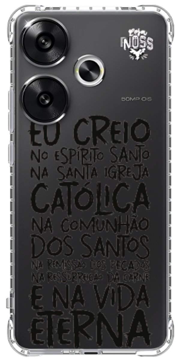 Capinha Para Celular Oração eu Creio