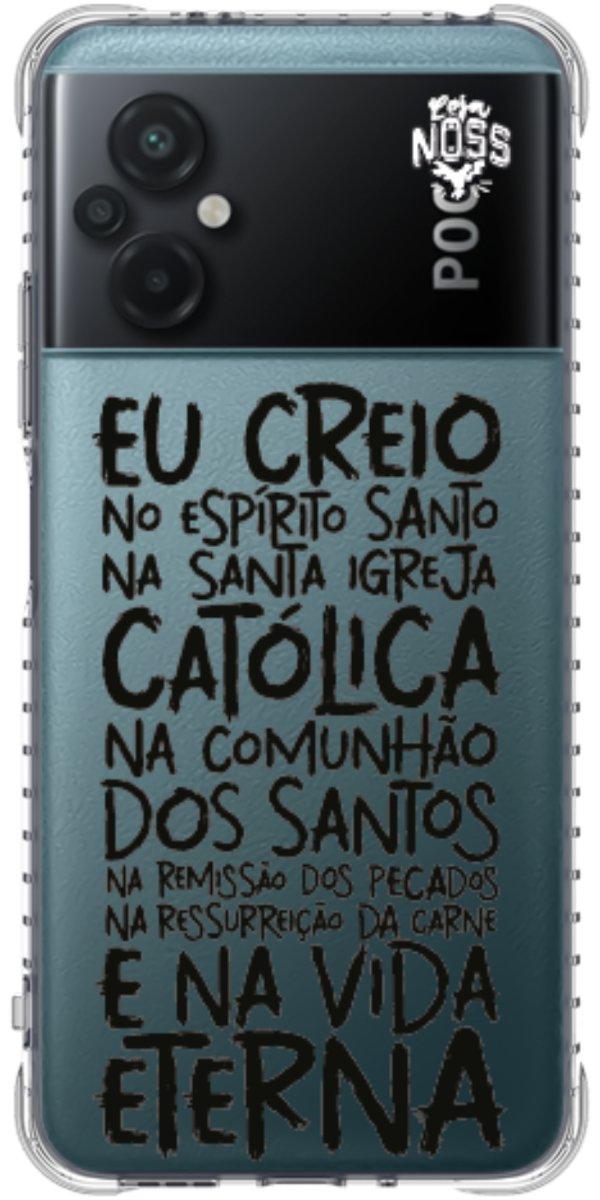 Capinha para Celular Oração eu Creio