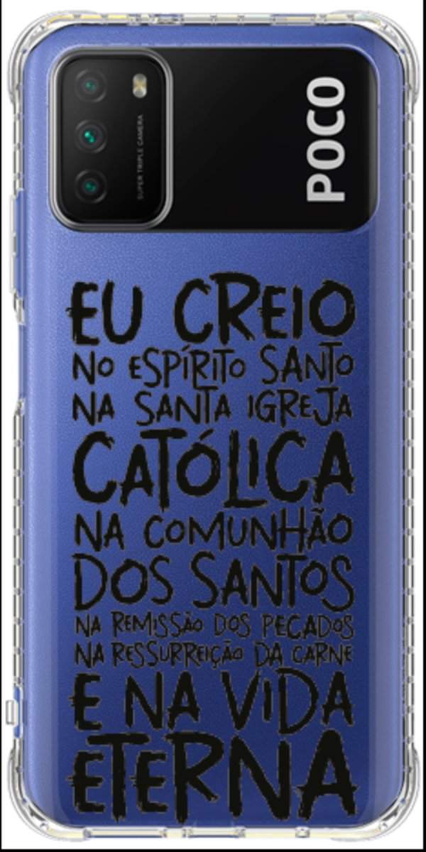 Capinha para Celular Oração eu Creio