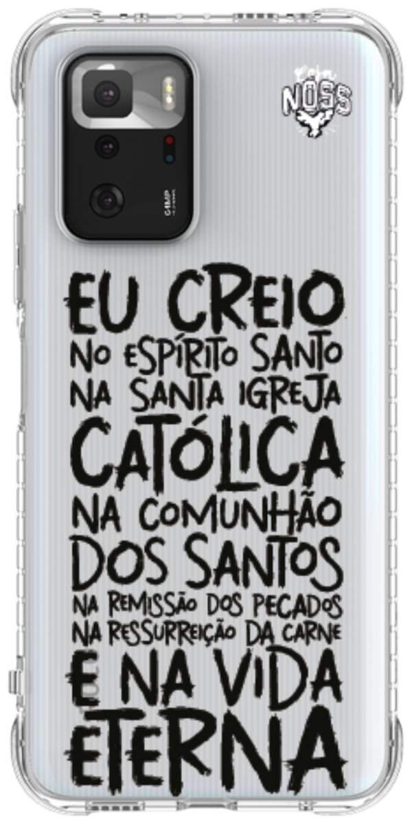 Capinha para Celular Oração eu Creio