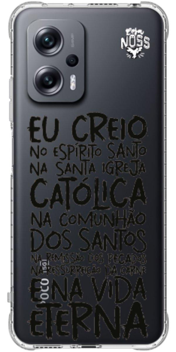 Capinha para Celular Oração eu Creio