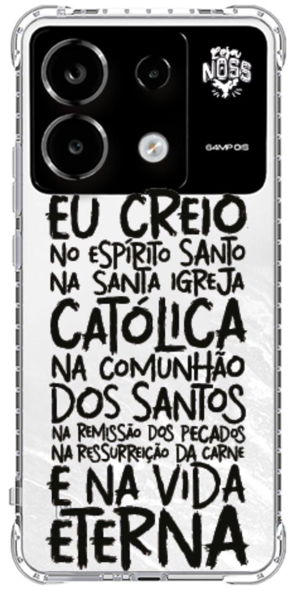Capinha para Celular Oração eu Creio