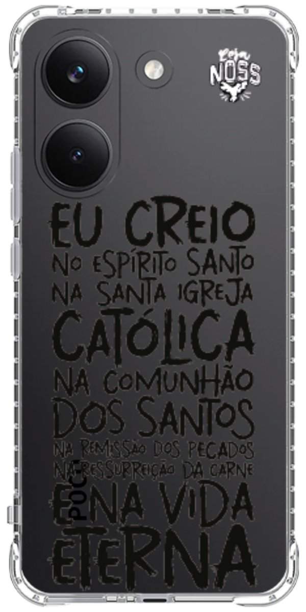 Capinha para Celular Oração eu Creio