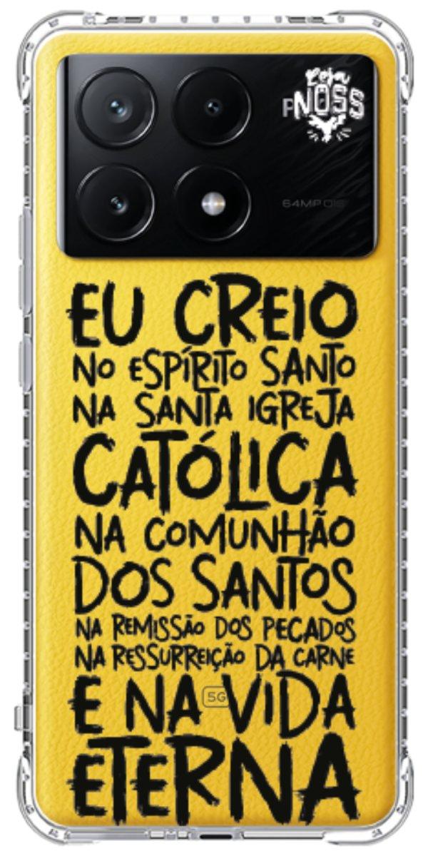 Capinha para Celular Oração eu Creio