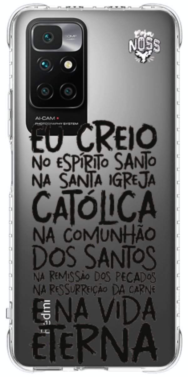 Capinha para Celular Oração eu Creio