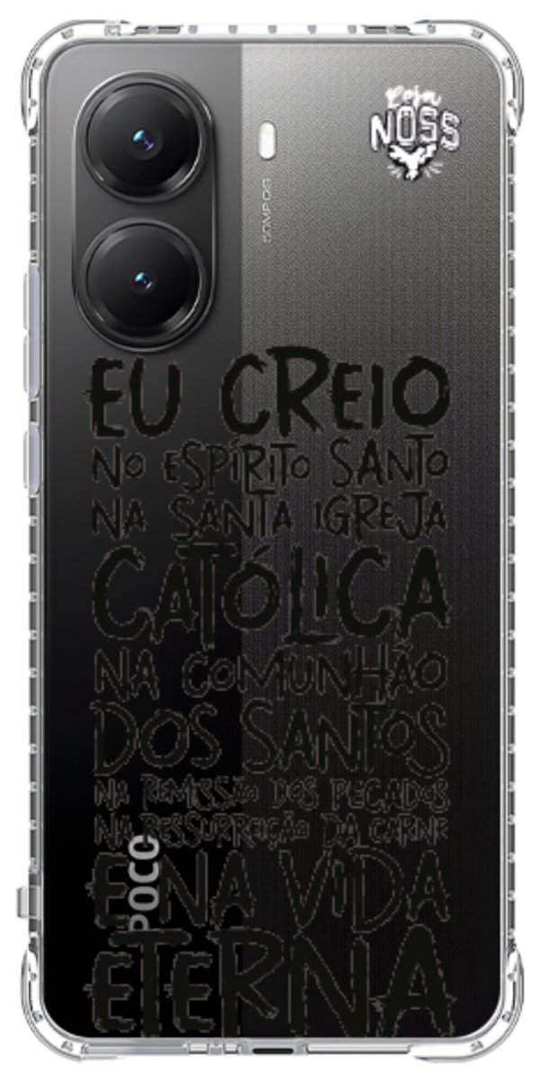 Capinha para Celular Oração eu Creio