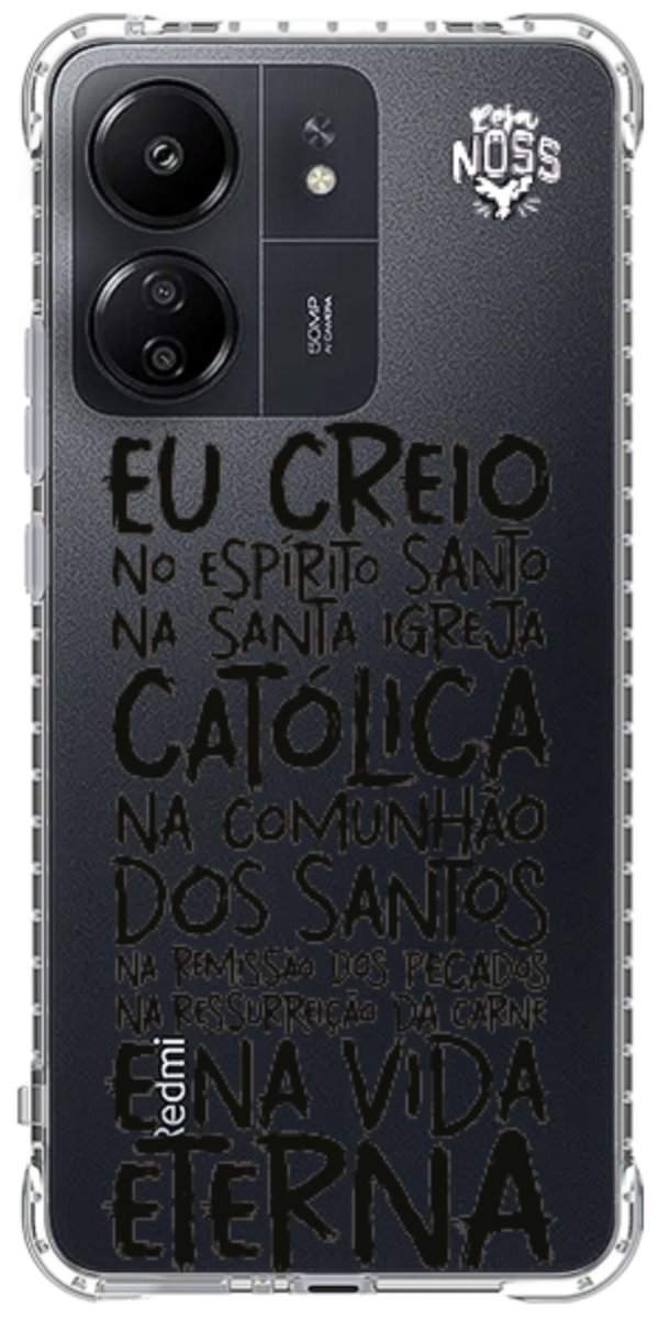 Capinha para Celular Oração eu Creio