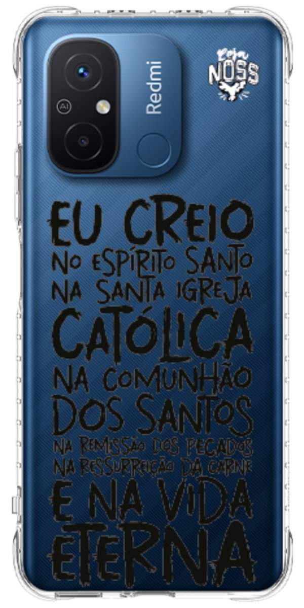 Capinha para Celular Oração eu Creio