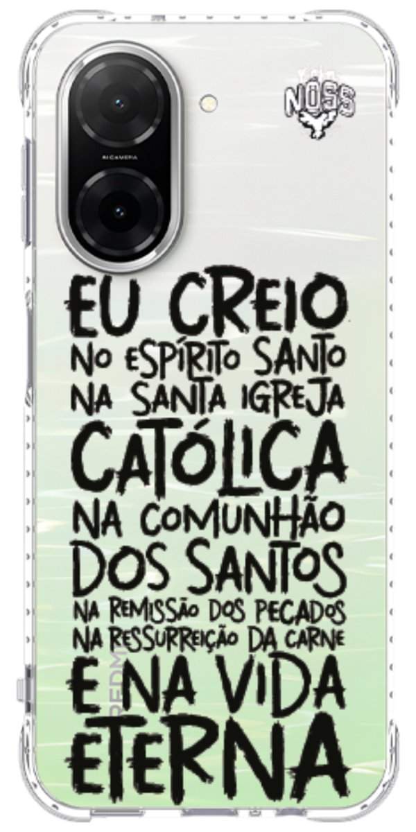 Capinha Para Celular Oração eu Creio