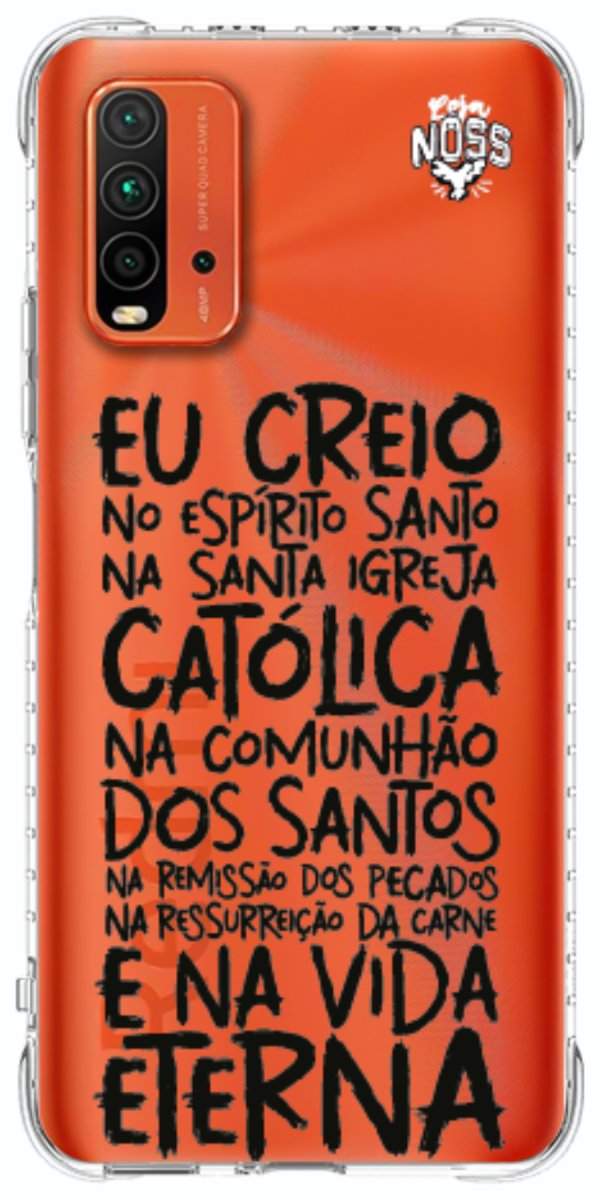 Capinha Para Celular Oração eu Creio