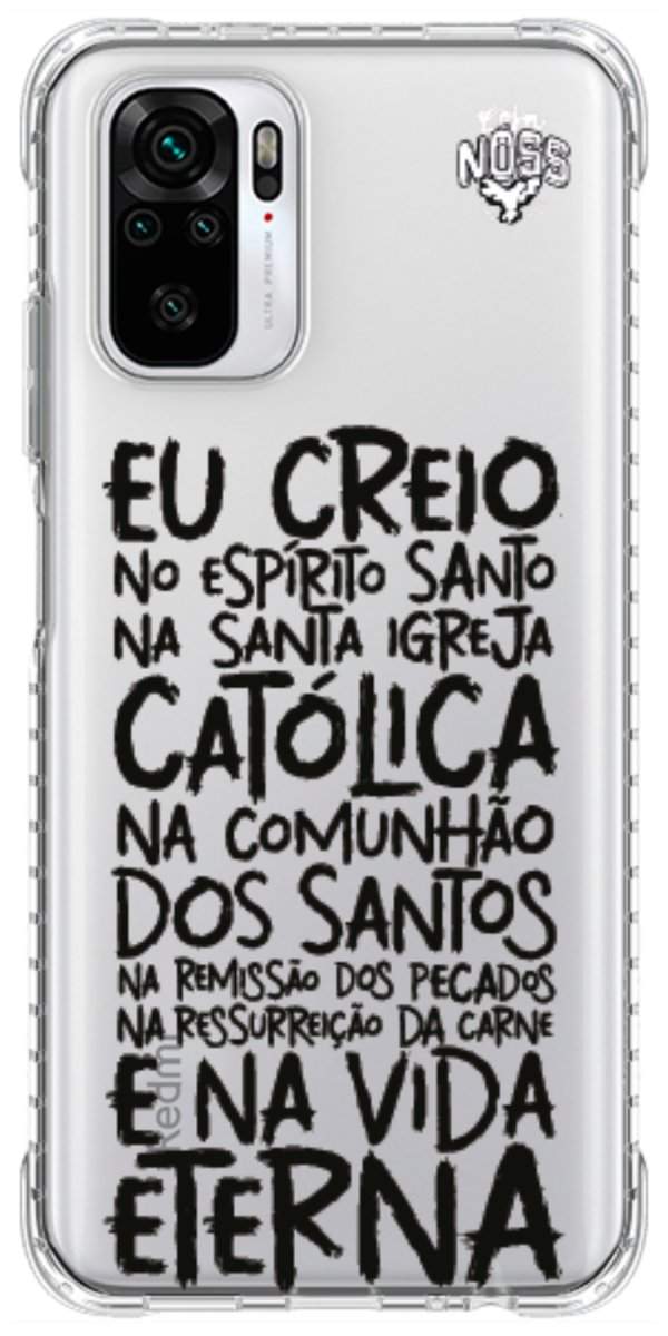 Capinha Para Celular Oração eu Creio