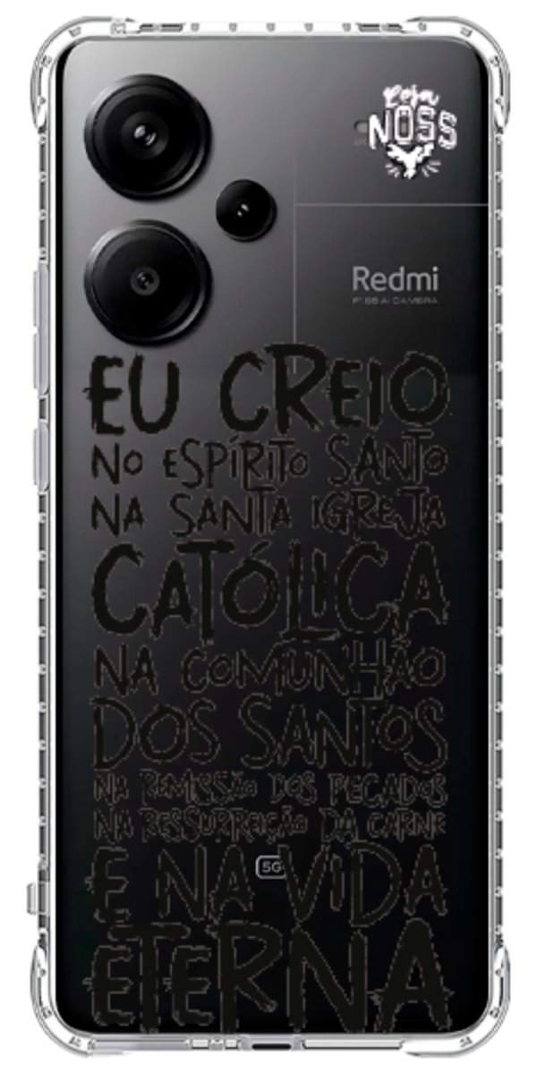 Capinha para Celular Oração eu Creio