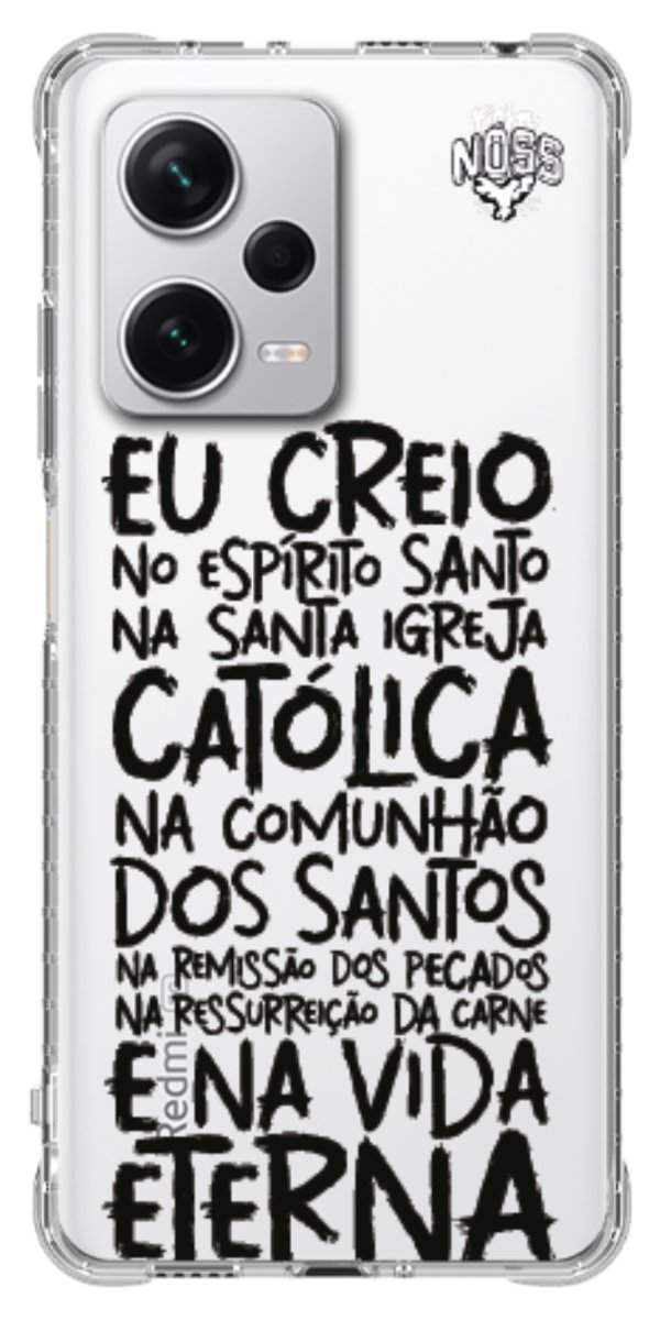 Capinha para Celular Oração eu Creio