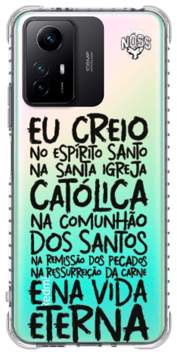 Capinha para Celular Oração eu Creio