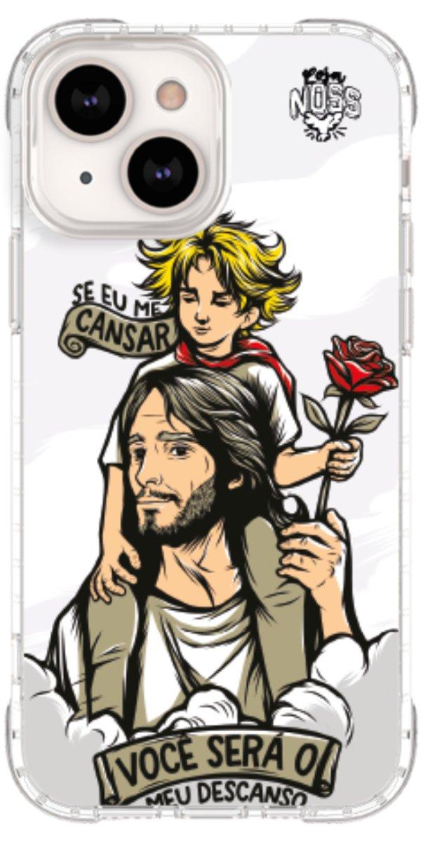 Capinha Para Celular Jesus é Meu Descanso