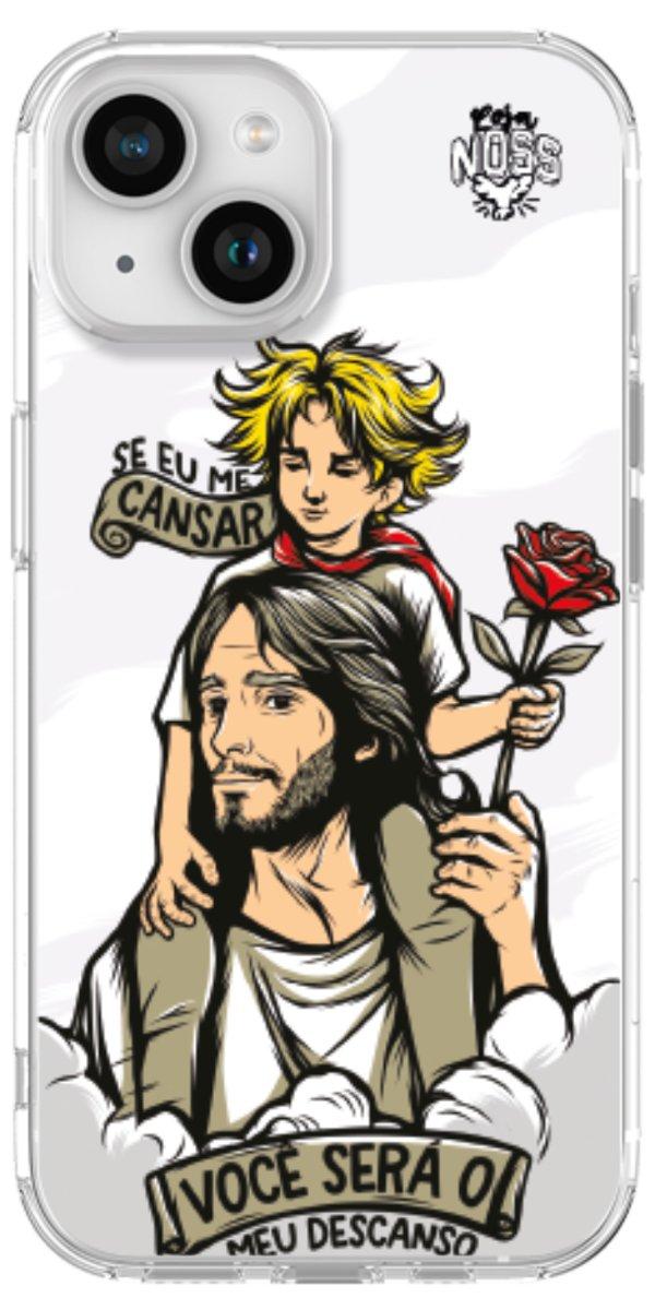 Capinha Para Celular Jesus é Meu Descanso