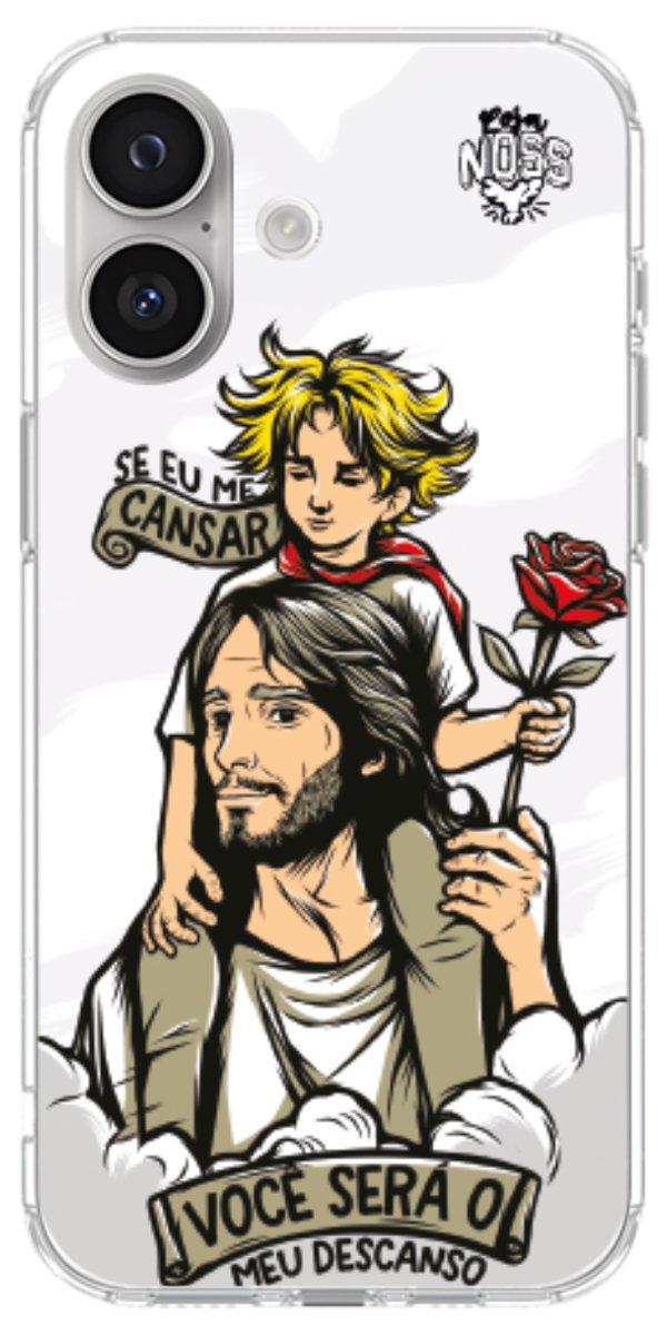 Capinha Para Celular Jesus é Meu Descanso