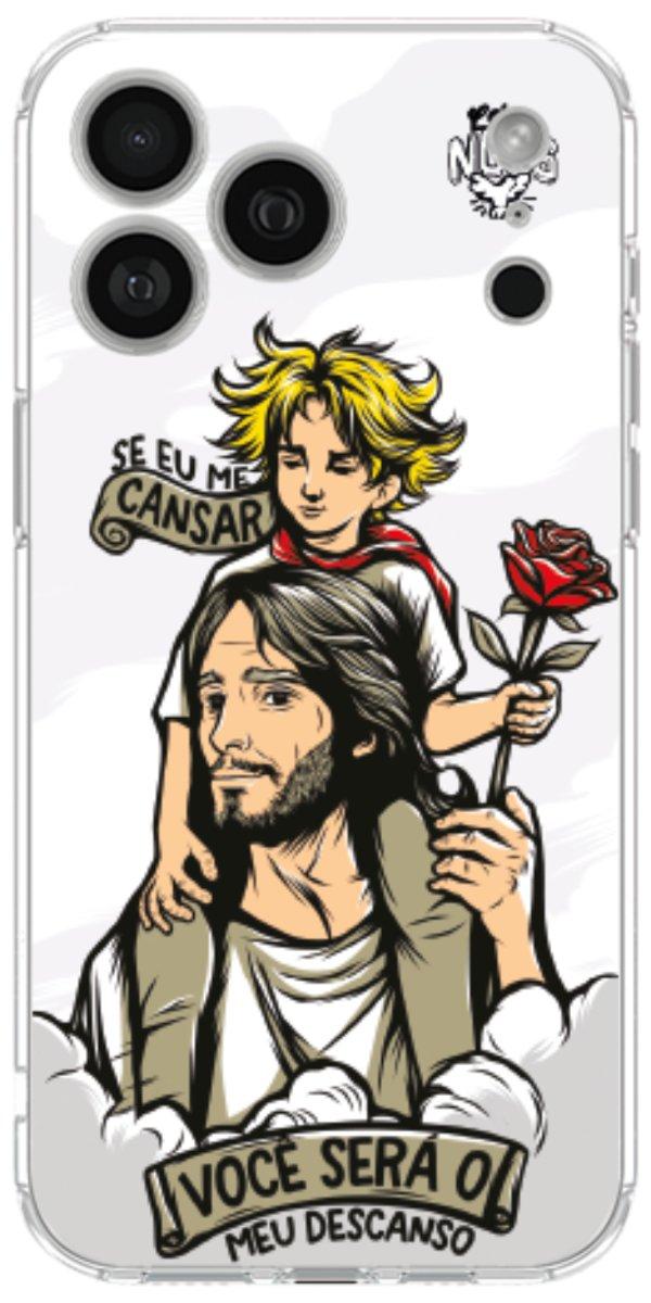 Capinha Para Celular Jesus é Meu Descanso