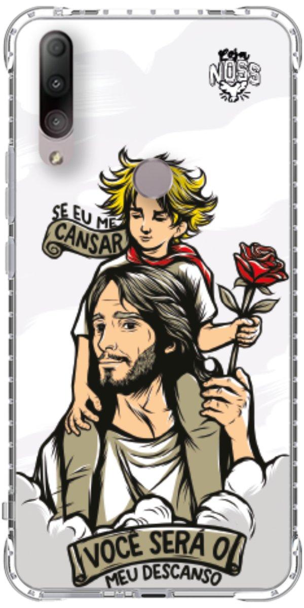 Capinha para Celular Jesus é Meu Descanso