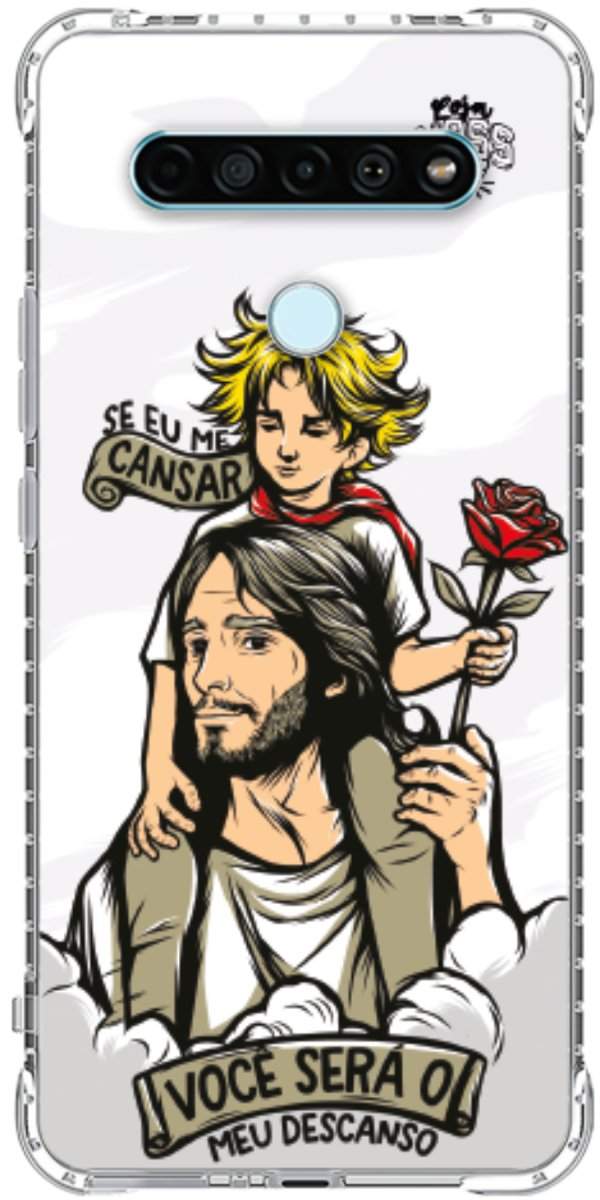 Capinha Para Celular Jesus é Meu Descanso