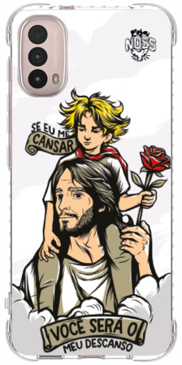 Capinha para Celular Jesus é Meu Descanso