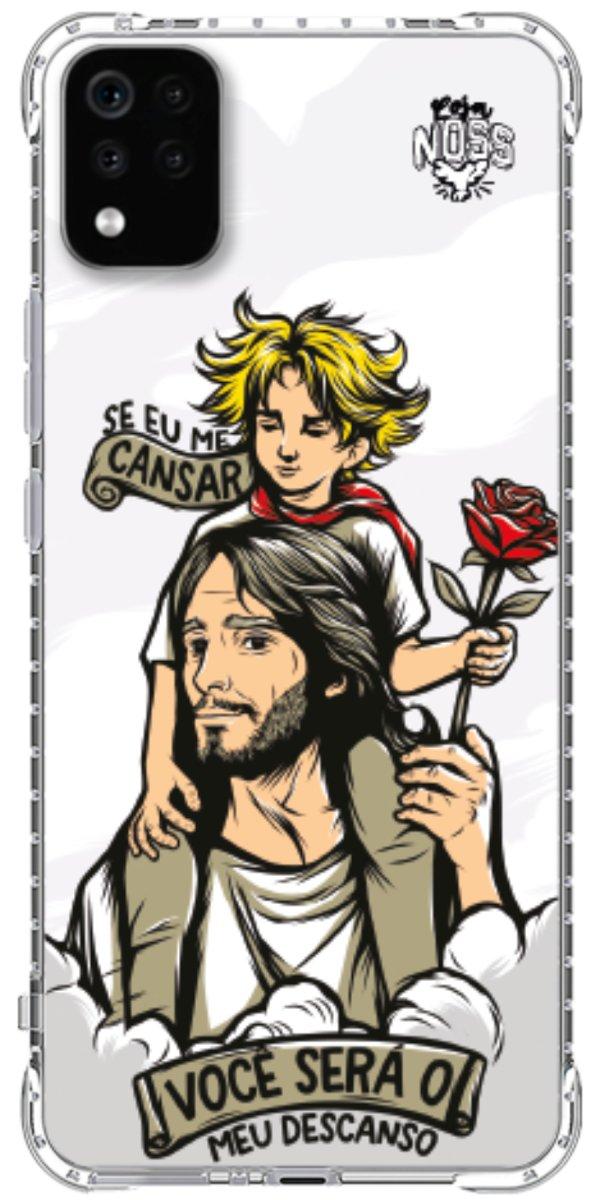 Capinha para Celular Jesus é Meu Descanso