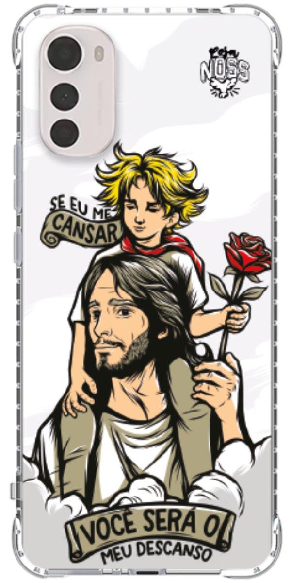 Capinha para Celular Jesus é Meu Descanso
