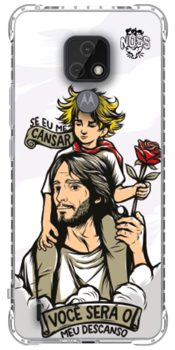 Capinha Para Celular Jesus é Meu Descanso