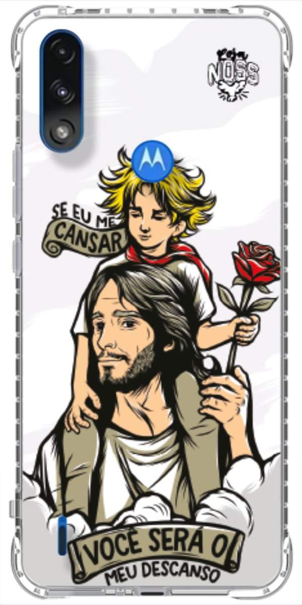 Capinha para Celular Jesus é Meu Descanso