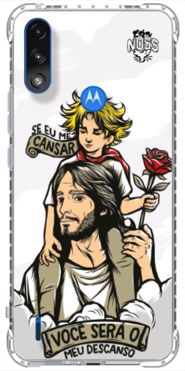 Capinha para Celular Jesus é Meu Descanso